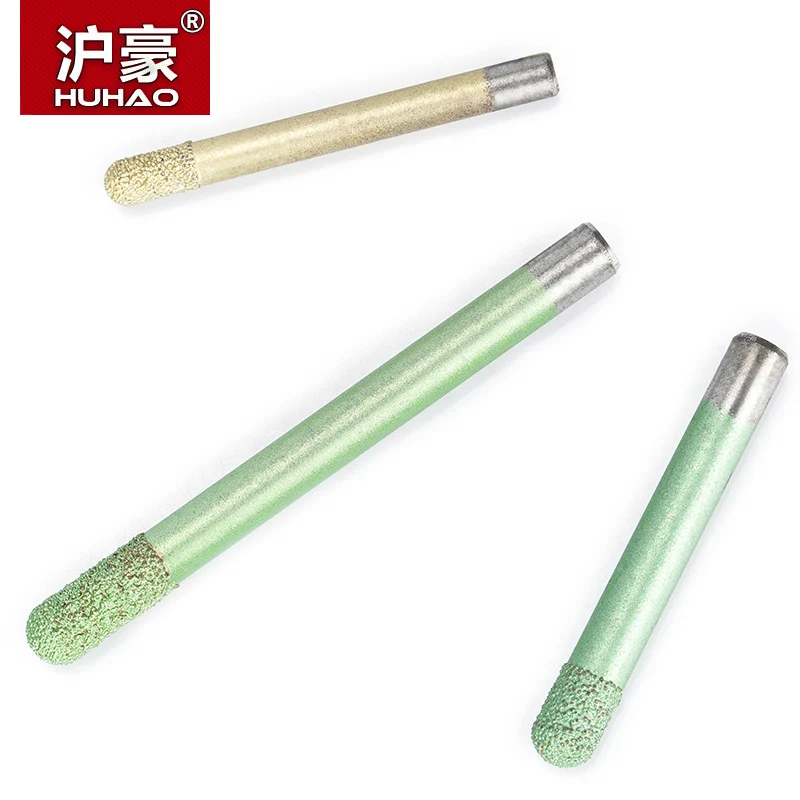 

HUHAO 1PC Brazing CNC Stone Carving Router Bits Stone Carving Tools Granite Diamond Marble Engraving Machine Tool