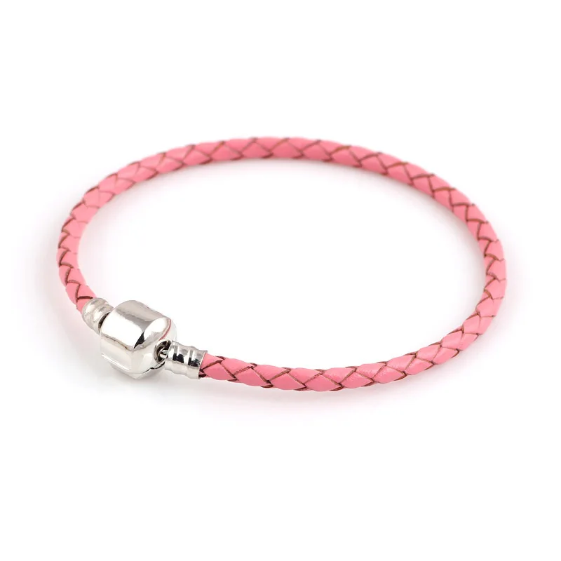 9 шт. Летние Стильные браслеты из натуральной кожи подходящие для шармов