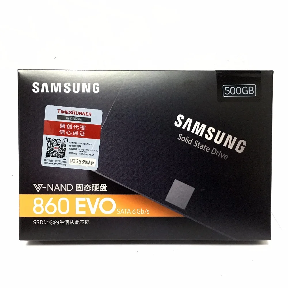Компьютер SAMSUNG настольный ноутбук сервер для ноутбуков 2 5 860 EVO 860EVO 500 Гб г SATA3 SSD