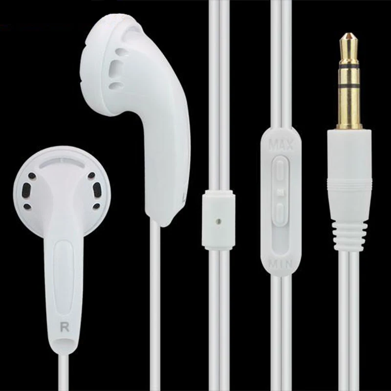 EStgoSZ DIY MX500 наушники-вкладыши с плоской головкой, затычки для ушей, стерео гарнитуры, 3,5 мм, наушники-вкладыши с басами для диджея, подходят для телефонов vido Pad - Цвет: White