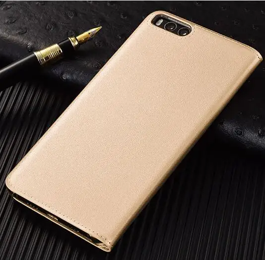 Чехол с откидной крышкой для Xiaomi Mi Note 3 Note3 Натуральный прозрачный чехол окошком