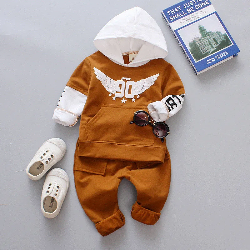 Akexiya Children Clothing Sets Spring Autumn baby Boys Girls Hooded T-shirt+pants 2Pcs suits 2018 New kids clothes | Детская одежда и