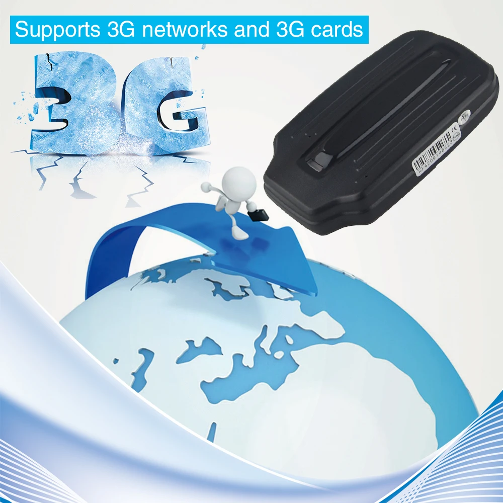 3G GPS трекер LK209A Автомобильный локатор WCDMA GSM GPRS отслеживание в реальном времени