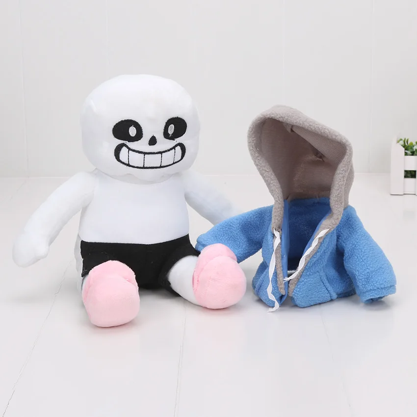 2 шт./компл. 30 см Плюшевые игрушки Аниме Sans Asriel Toriel Мягкие плюшевые куклы для детей