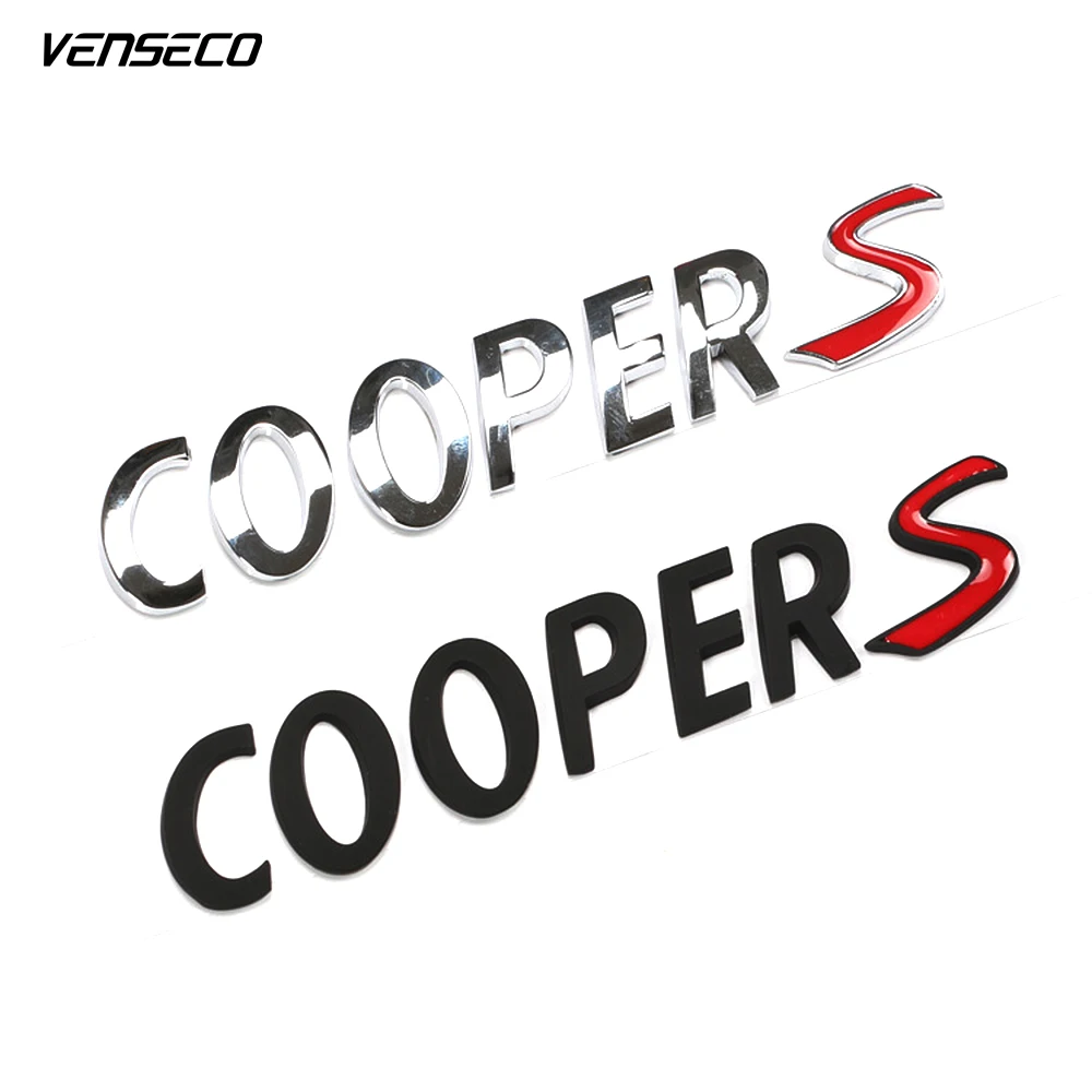 VENSECO Мини Автомобильный стикер &quotCOOPER S&quot эмблема слова автомобильный Стайлинг OEM