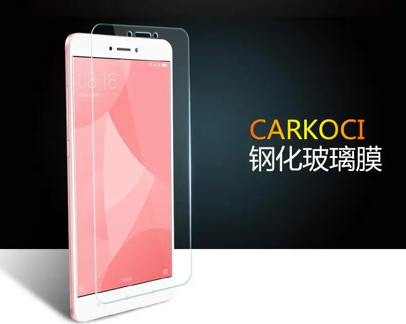 2 шт./лот бренд Carkoci закаленное стекло для Xiaomi Redmi Note 4 5," Redmi Note 4X Pro 9H MTK Helio Премиум протектор экрана