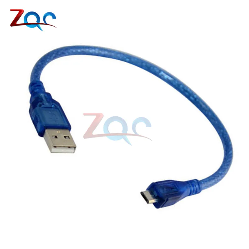 30 см USB 2 0 A папа к Micro 5 pin кабель для передачи данных Шнур|male male|male to malemale |