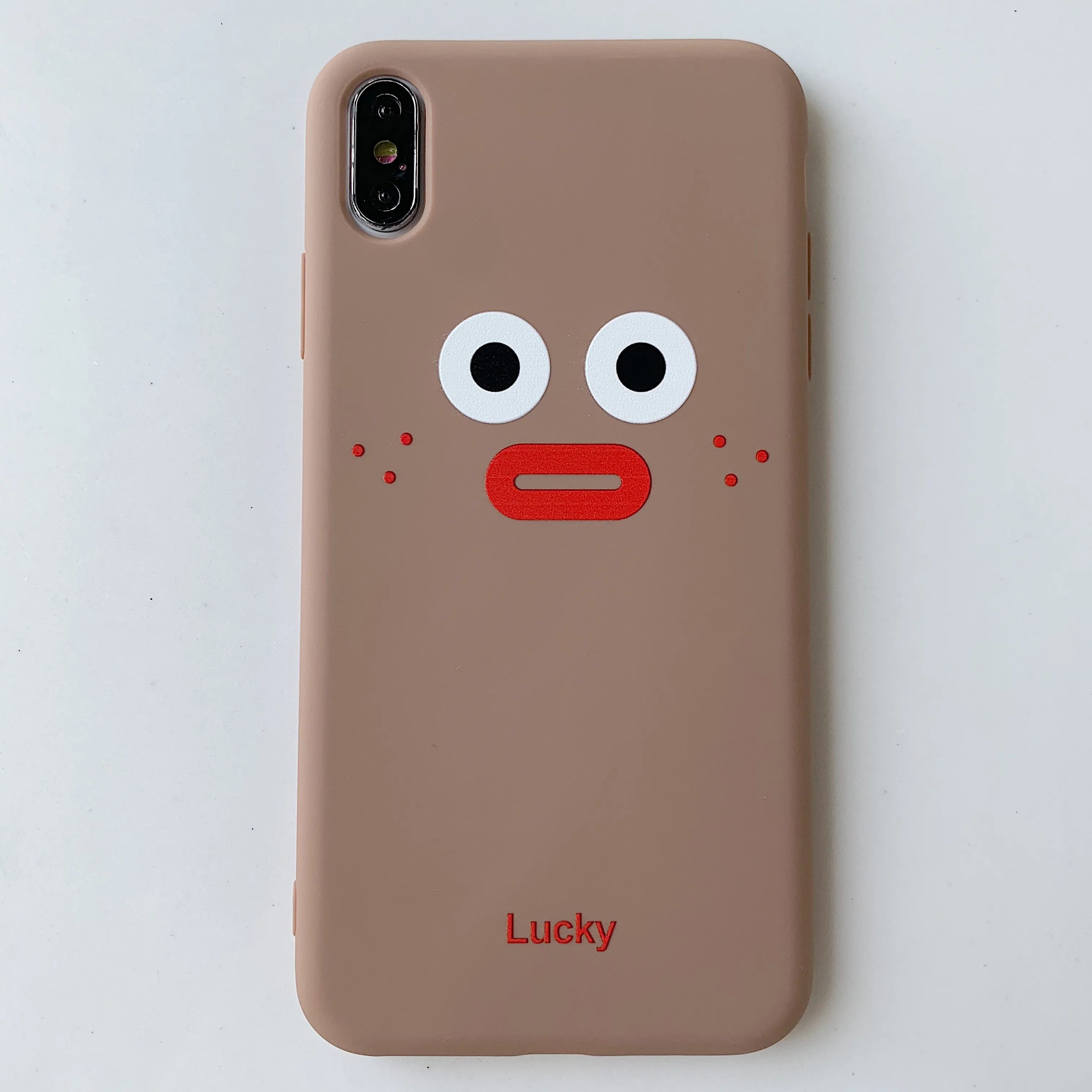 Милый силиконовый чехол с рисунком для iphone 6 6S Plus X XS MAX простая мягкая задняя