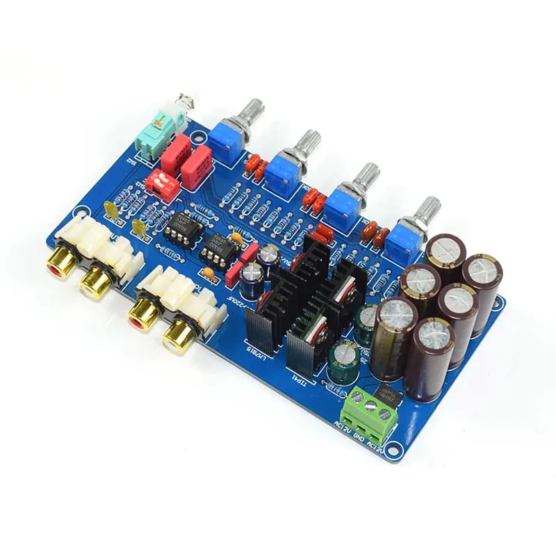 JRC5532 Двойной AC 12 V 18 музыка регулятор громкости HIFI op усилитель предусилитель аудио