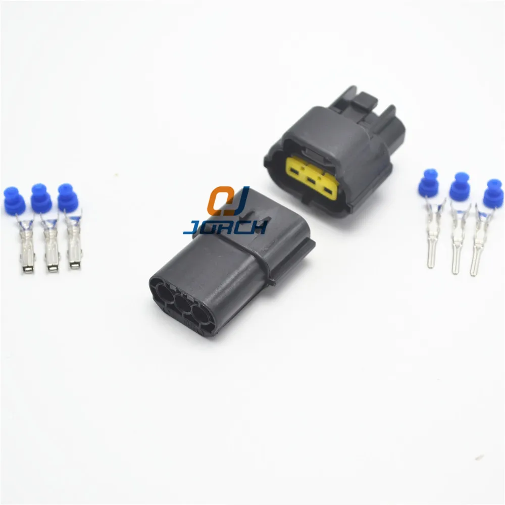 5 комплектов 3 контактный гнездовой разъем автомобильный Водонепроницаемый
