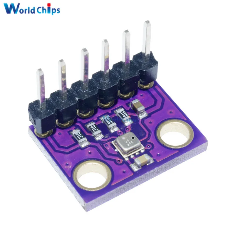 Модуль цифрового датчика BME280 2c SPI прецизионный модуль измерения температуры и