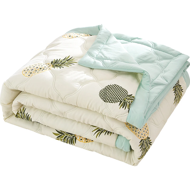 

Washable Air Condition Summer Bed Quilt Bedding Blankets for Adults Children Twin Queen Size Throws Summer Air Comfoter