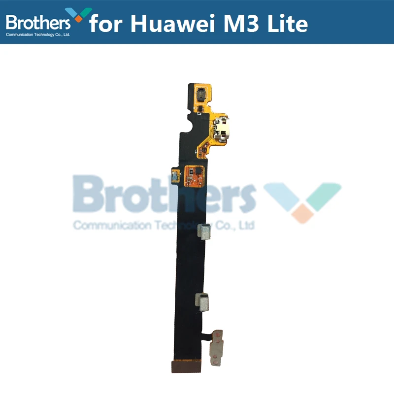 Гибкий USB кабель для зарядки Huawei M3 Lite док разъем MediaPad плата зарядного устройства