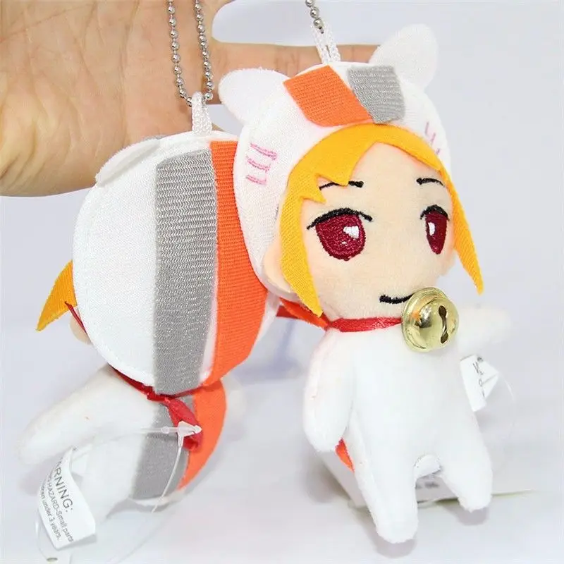 11 см аниме Нацумэ Yuujinchou Nyanko Sensei Кот Такаси хлопок плюшевая игрушка цепочка брелок