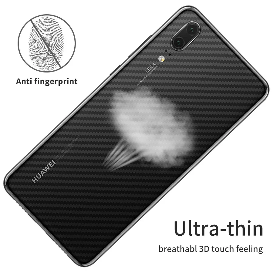 5 шт. обернутая задняя наклейка для Huawei Honor 6a 6x8 9 10 Plus Play защита экрана из
