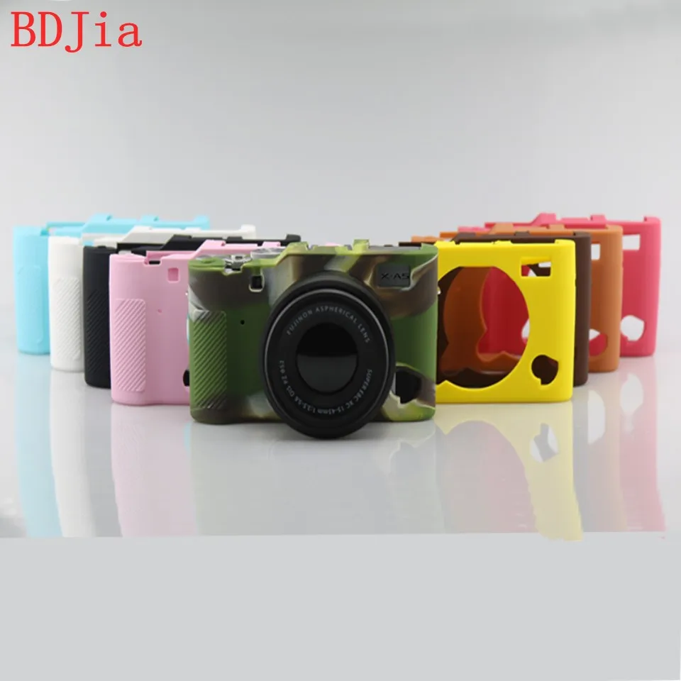 2018 Высокое качество силиконовый чехол для камеры Fujifilm XA5 X A5 камера в 6 видов