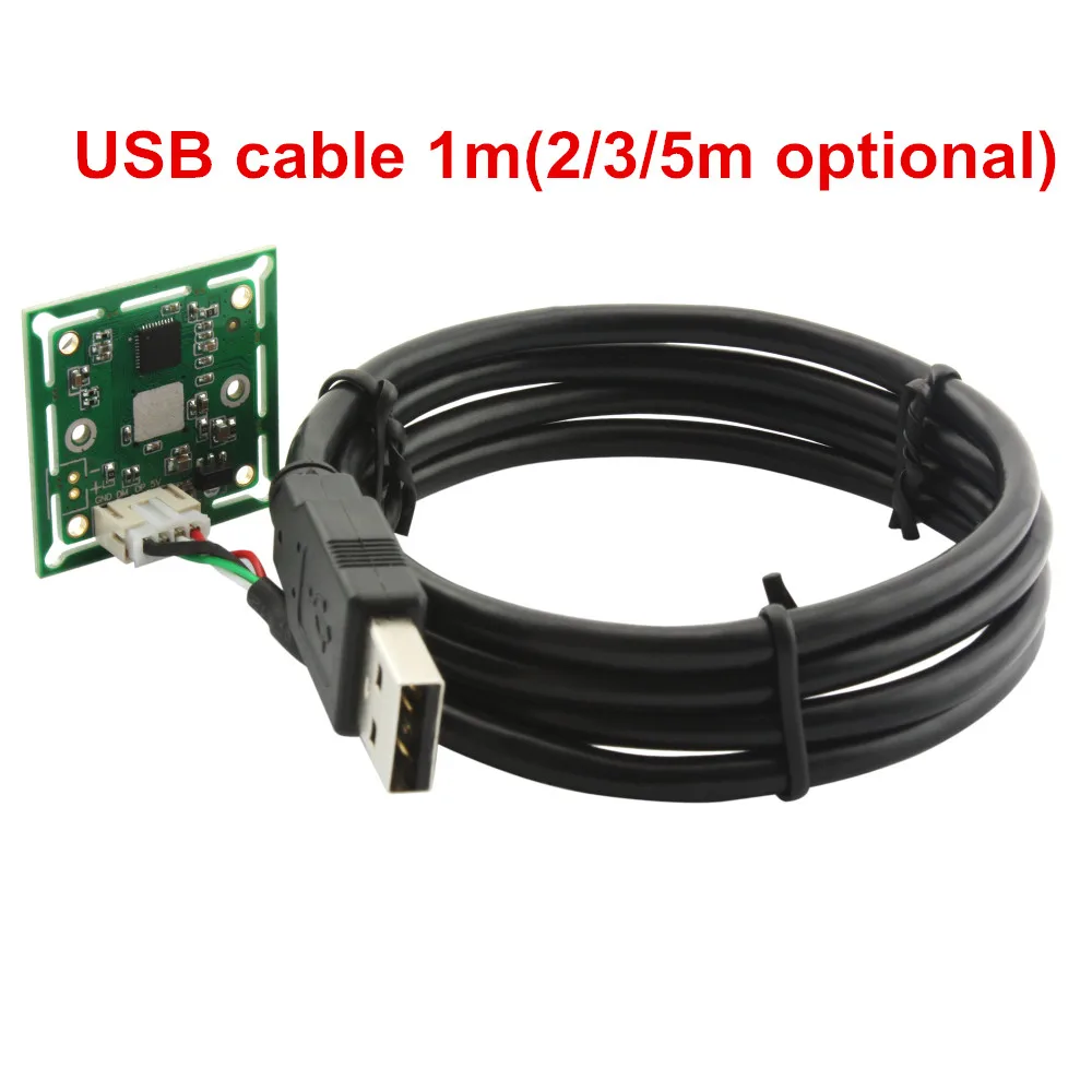 ELP 300K пикселей VGA USB2.0 OmniVision OV7725 цветной CMOS сенсор 60fps USB модуль камеры с