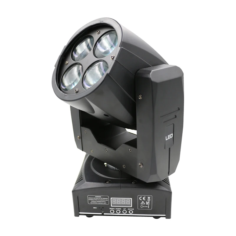 2 шт. SZB 4*10 Вт миниатюрный светодиодный подвижный головной супер-луч Луч для