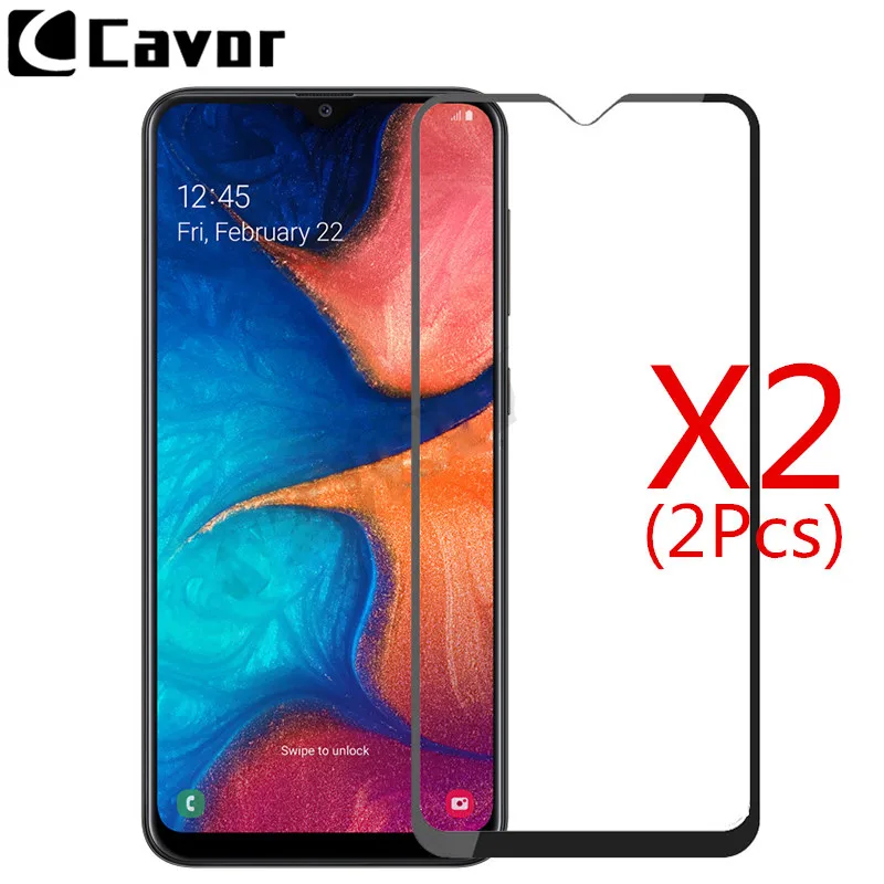 2 шт. 9H закаленное стекло для Samsung Galaxy M10 M20 M30 M 10 20 30 Чехол полное покрытие Мобильные