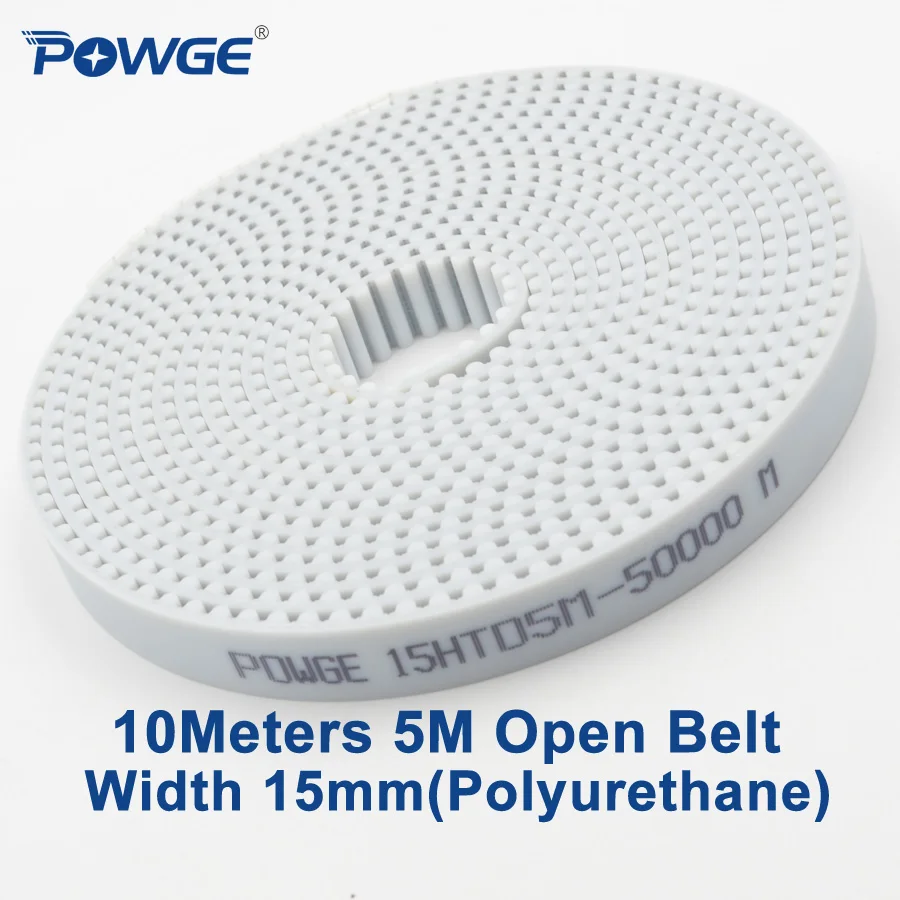 

Ремень ГРМ POWGE с открытым зубчатым ремнем, 10 метров, 5 м-15 мм, ширина 15 мм