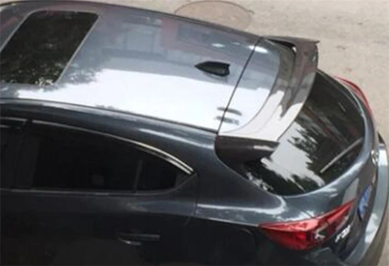Спойлер из углеродного волокна для Mazda Axela хэтчбек 2014 15 16 17 18 2019