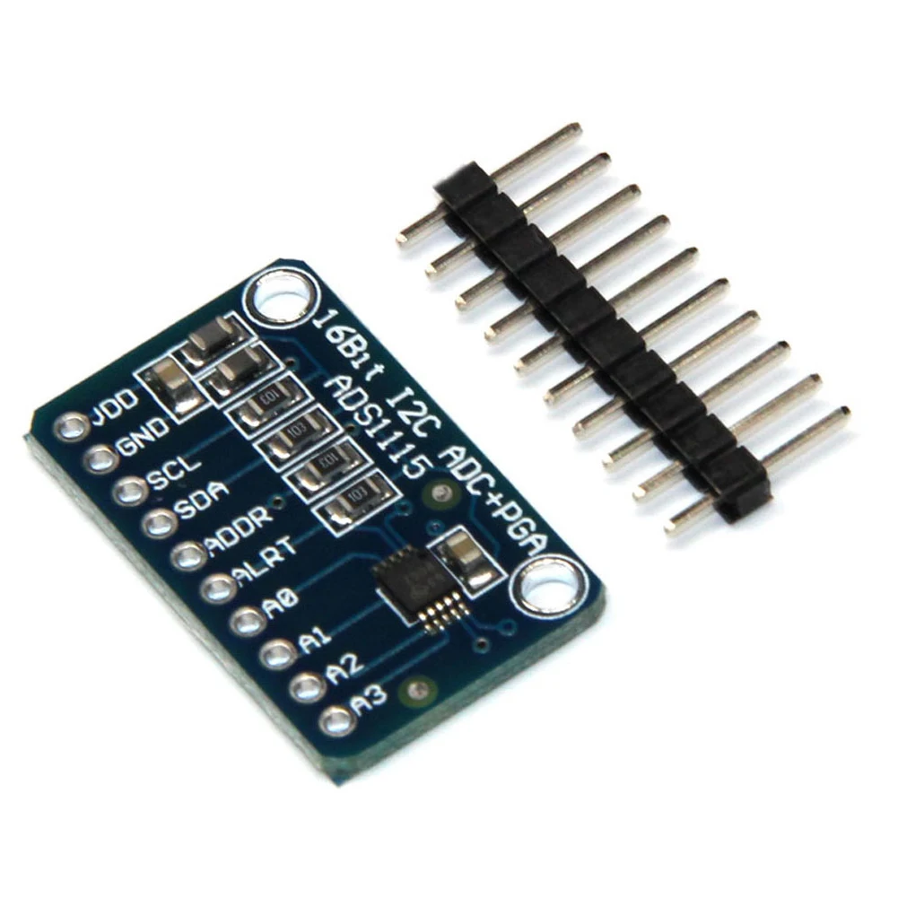 ADS1115 16 байт I2C Сенсор модуль усиления 4 канала развивать доска одноканальный