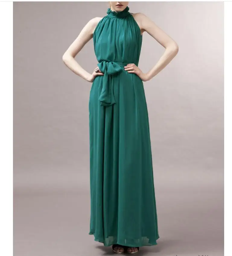 2018 летнее Горячее предложение женские платья Элегантное шифоновое богемное