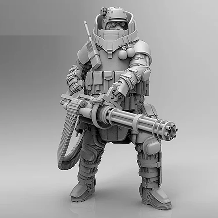 1/24 Advance Guard Heavy Gunner модель GK из смолы механическая тема в разобранном виде и без