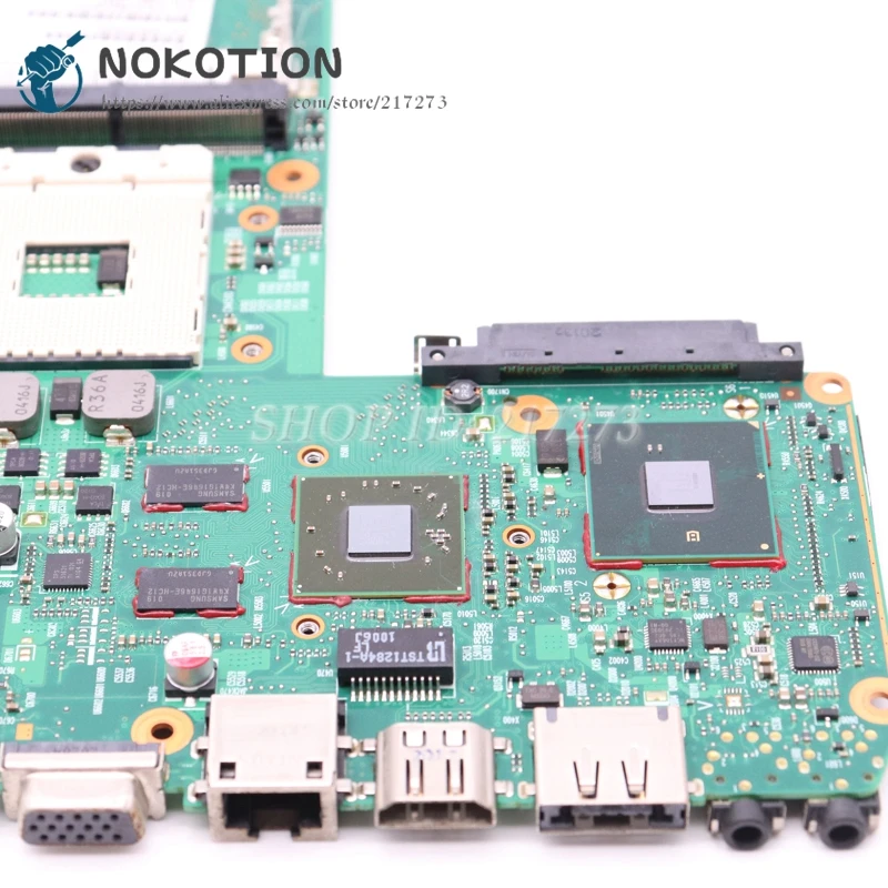 Материнская плата NOKOTION V000245020 6050A2338501 для ноутбука Toshiba Satellite L630 материнская HM55 DDR3