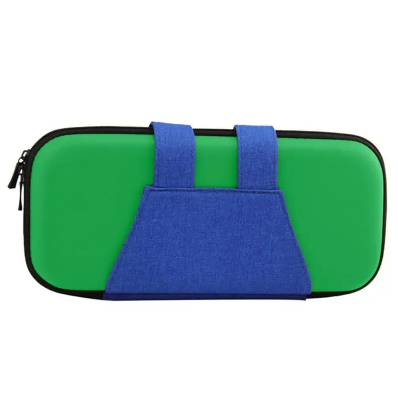 Зеленый Чехол для портативного геймпада для Nintendo Switch PU, сумка для хранения игр, Жесткий Чехол для Nitendo Switch NS, аксессуар для консоли - Цвет: Зеленый