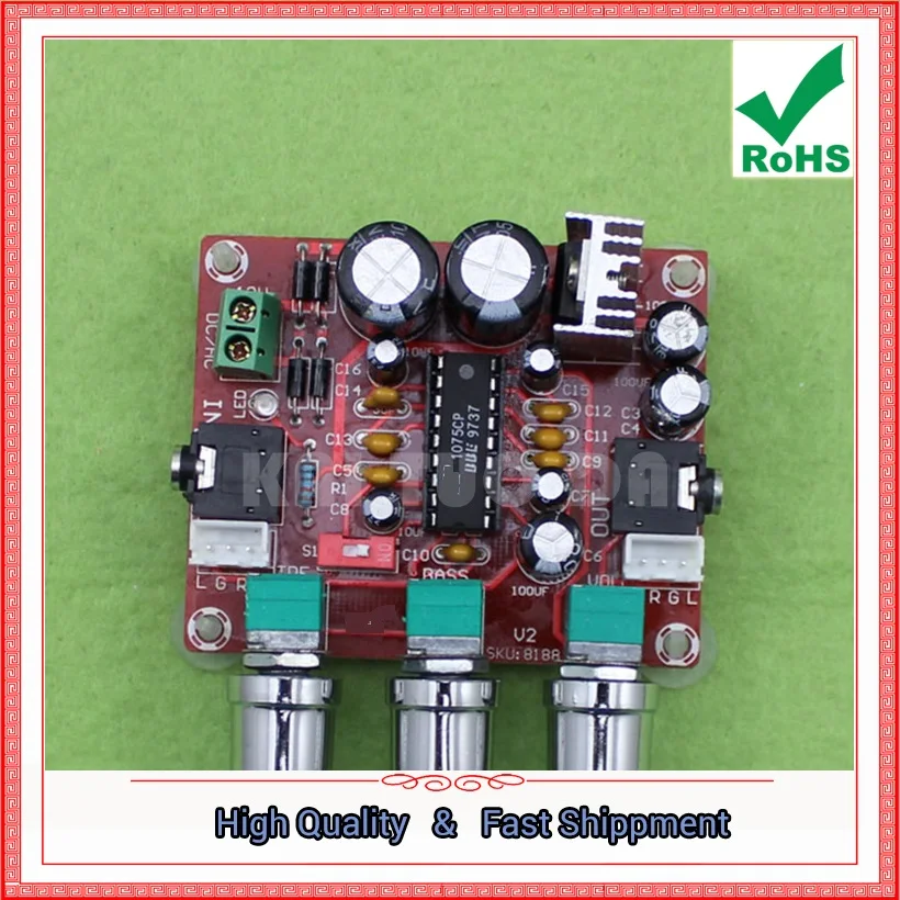 XR1075 Tone Board BBE цифровой аудио процессор усилитель привода модуль передней панели