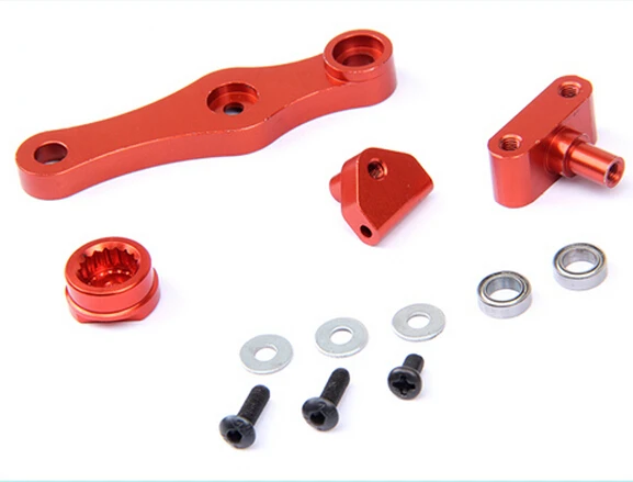 1/5 rc car gas CNC metal сервопривод дросселя arm set fit losi 5ive T parts rovan LT|parts of the english|parts furnitureparts kia