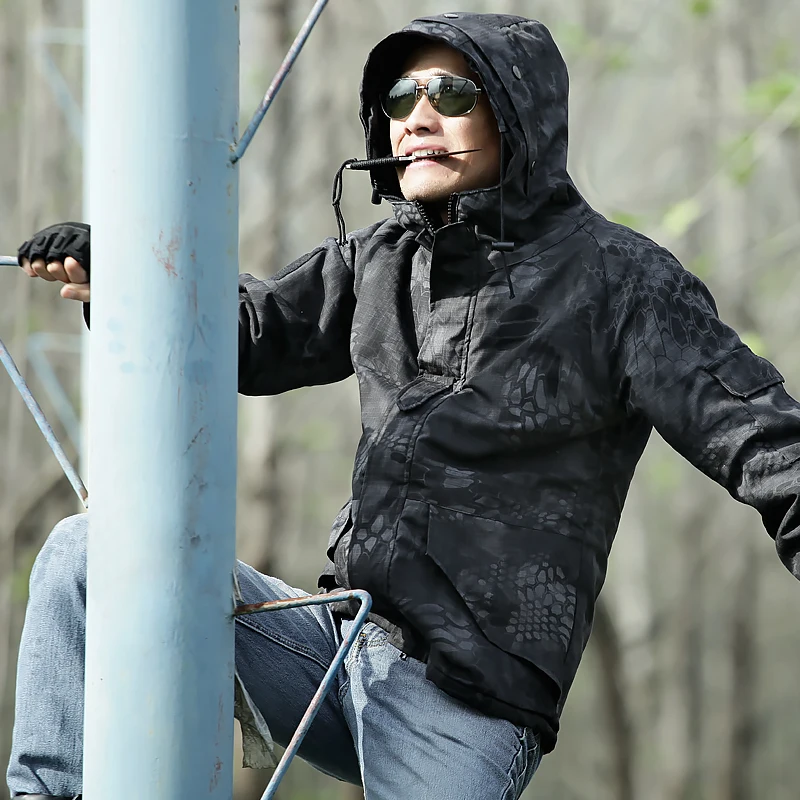 Уличные спортивные походные охотничьи куртки армейская военная тактическая