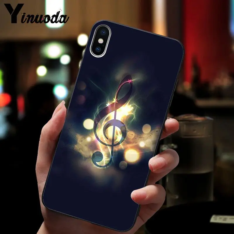 Yinuoda музыкальные ноты скрипка классическая музыка популярный дизайн чехол
