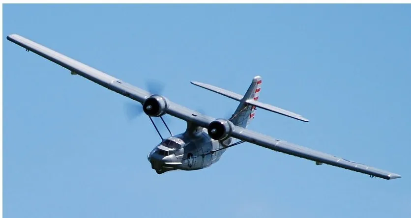PBY Catalina PNP EPO-1470mm winspan rc электрический реквизит-серый | Игрушки и хобби