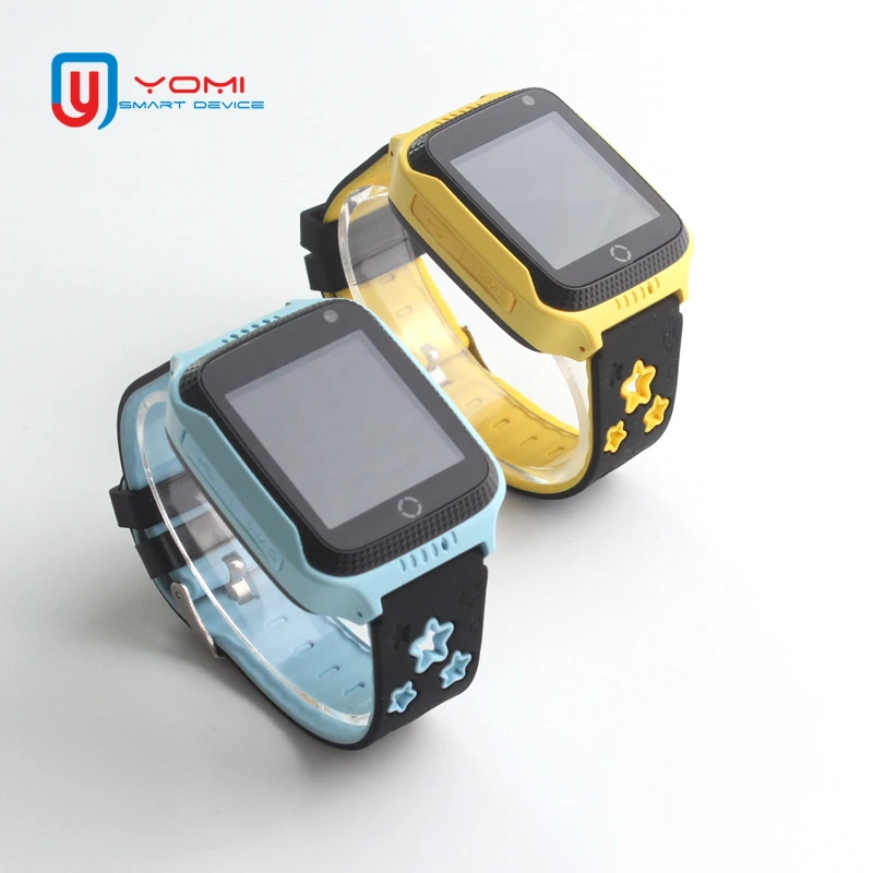 Смарт-часы для IOS/Android сенсорный экран GPS LBS местоположение Wechat SOS Вызов камера