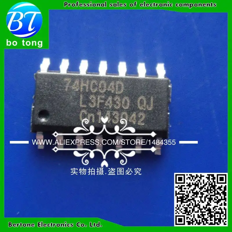 200 шт. 74HC04D 74HC04 SN74HC04D SOP 14 инверторы шестигранный инвертор 2 6 в 130 ns новый