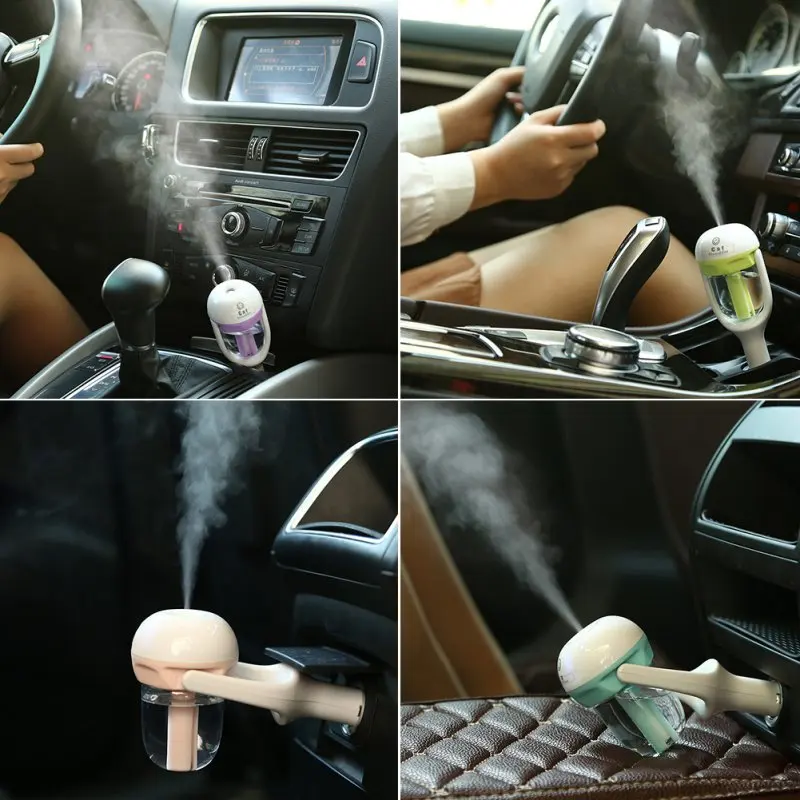 Портативный мини Автомобильный ароматерапия USB Автомобильное зарядное