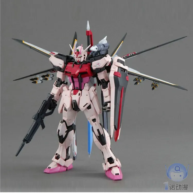 Японская BANDAI оригинальная модель Gundam MG 1/100 Strike Rouge RM SEED DESTINY Mobile Suit детские игрушки