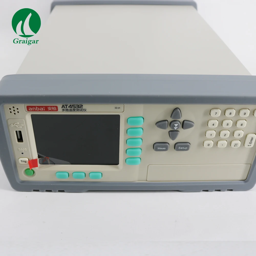 

AT4532 32 каналов измеритель температуры Промышленный регистратор данных с TFT цветной ЖК-дисплей термопары термометр