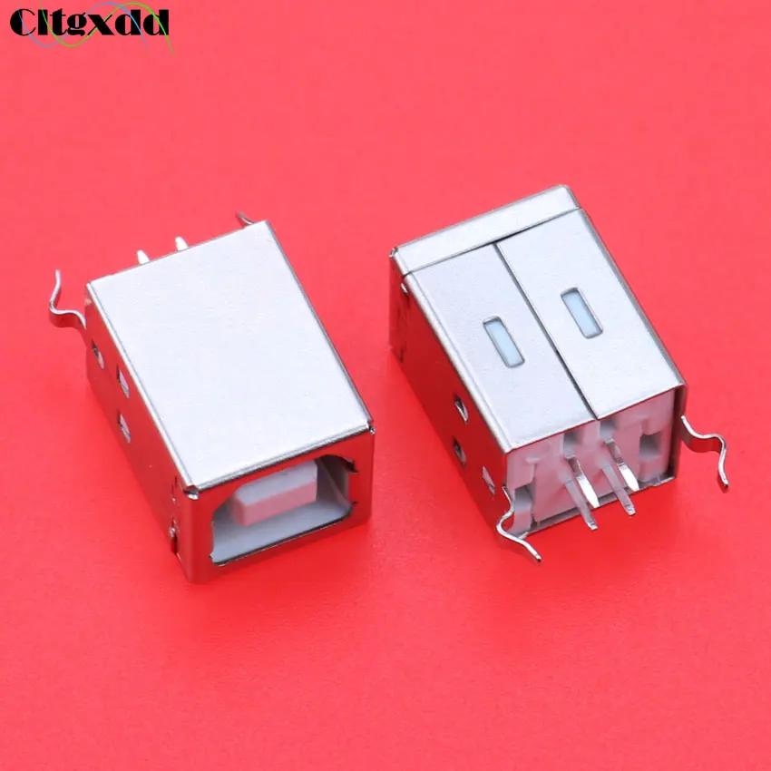 Cltgxdd 1 шт. USB 2 0 разъем типа в гнездовой 180 градусов принтер передача данных для