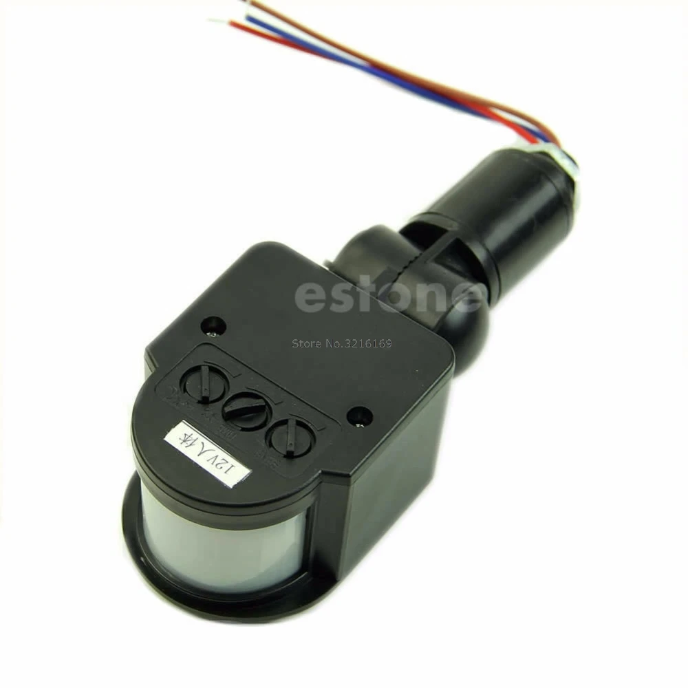 Для 12M 12V Security инфракрасный датчик движения из PIR Detector Wall светильник Light Outdoor RF 140