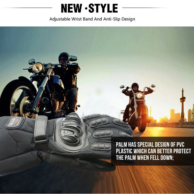 Мотоциклетные Перчатки для мужчин с закрытыми пальцами | Автомобили и мотоциклы