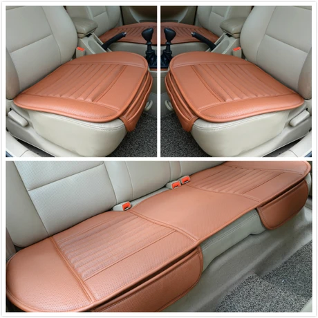 Кожаный чехол для автомобильного сиденья подушка крутая четыре сезона вышивка