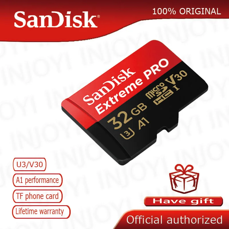 Оригинальный двойной флеш-накопитель SanDisk Extreme PRO/Extreme карты памяти 128 Гб 64