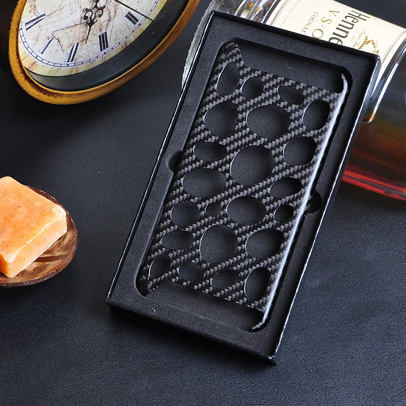 Чехол ультратонкий делюкс 100% реального чистая углепластик матирование чехол для