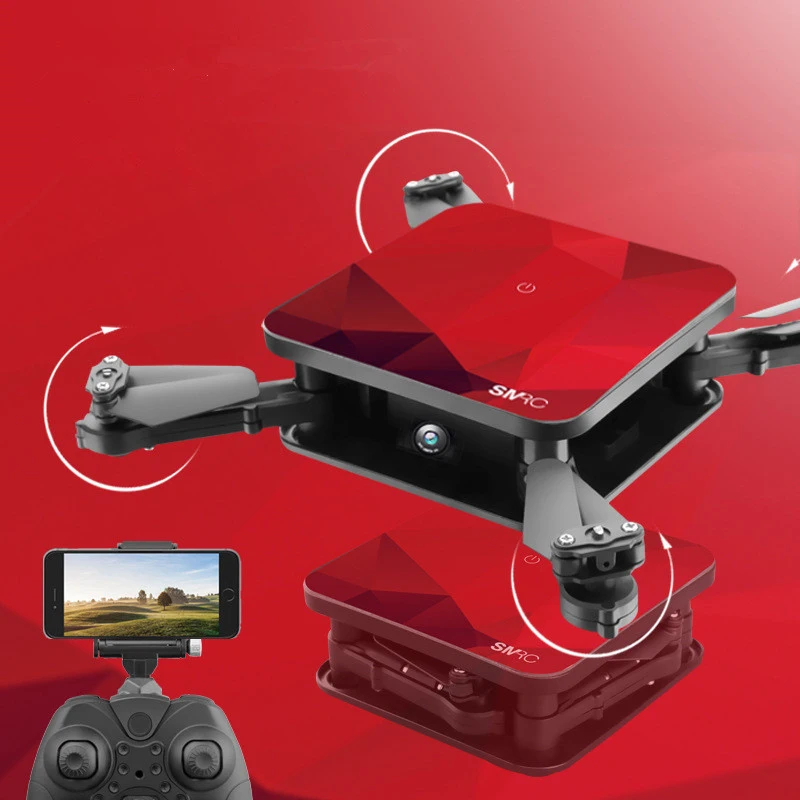Новейший WiFi FPV Радиоуправляемый Дрон S1 2 4G позиционный держатель Мини Складной