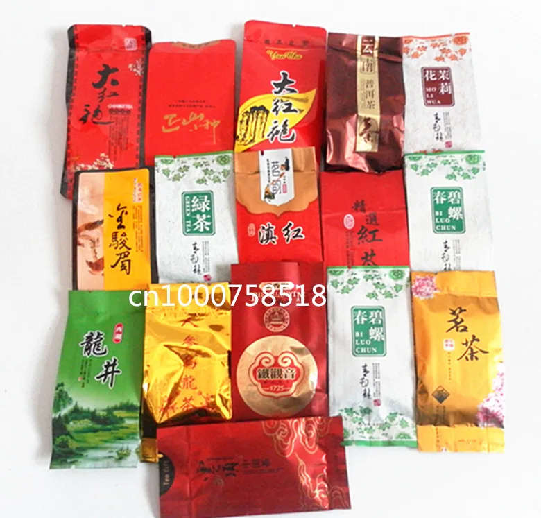 15 Different flavors tea Top-Grade Organic Chinese Black\Green\Puer\Oolong\Milk\Ginseng\Buckwheat\flower\Liver Tea |