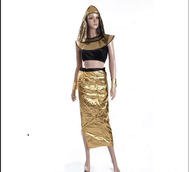 Египетский фламен Фараон Женский костюм Клеопатры для взрослых вечерние костюмы