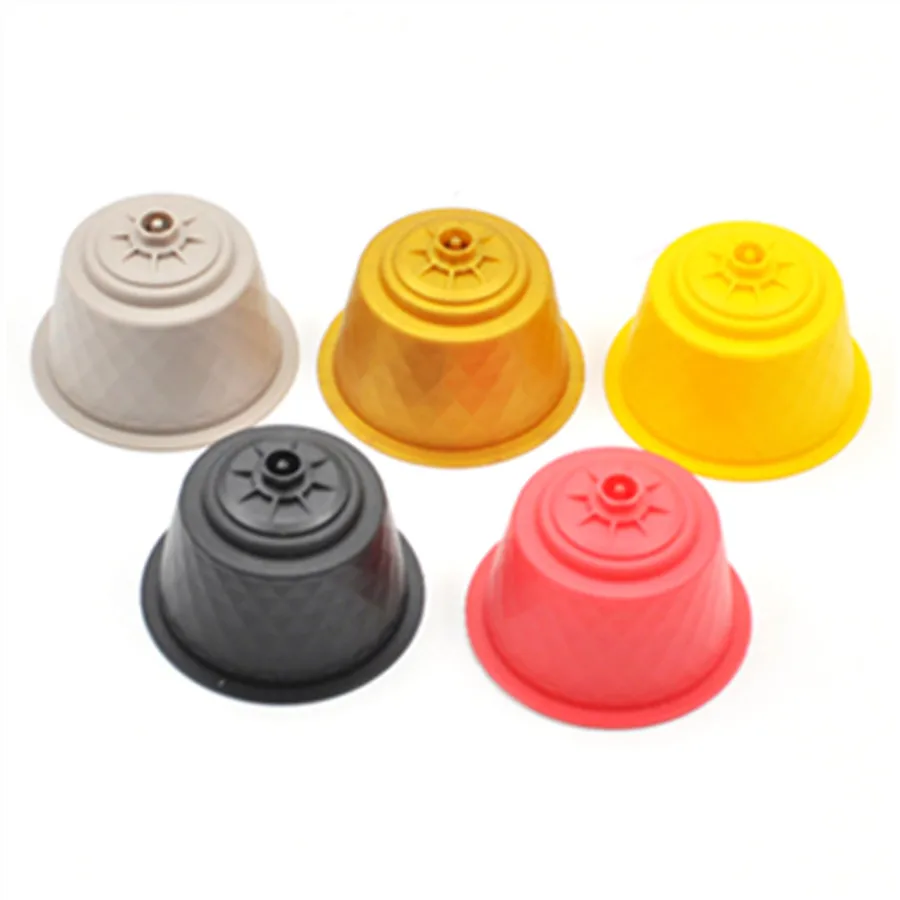 Совместимость Dolce Gusto Кофе капсулы машина одноразовые Пластик чашки с Sealer DolceGusto
